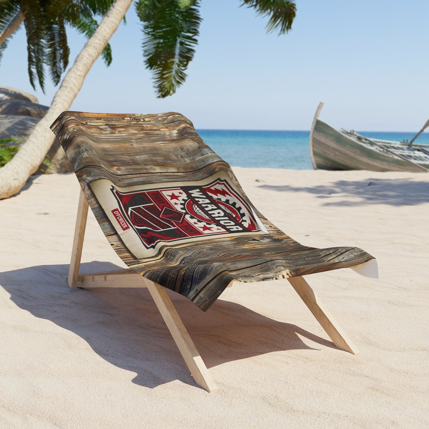 Warrior Street Beach Towel