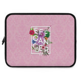 Floral Eff Laptop Sleeve