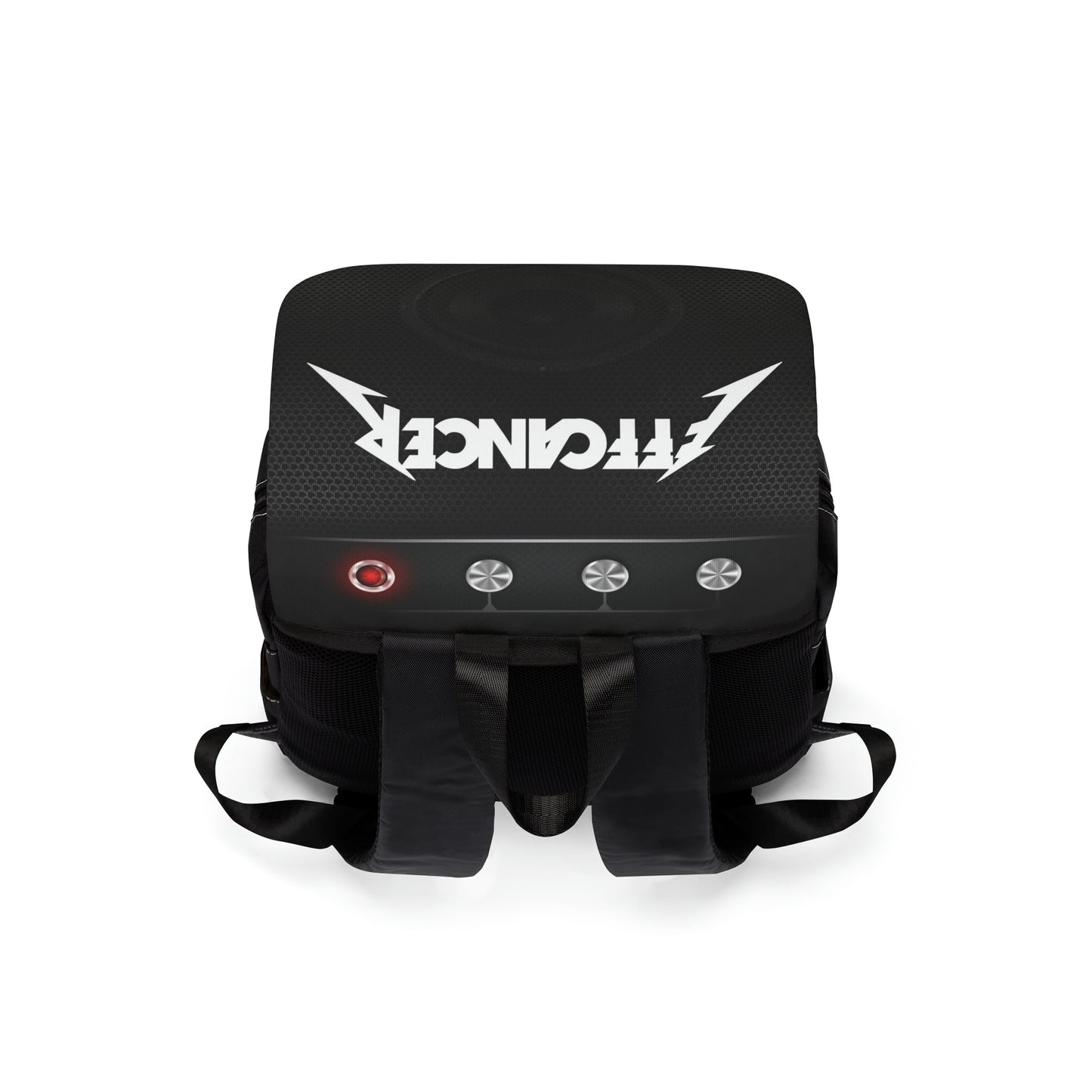 Metal Front Flap Backpack