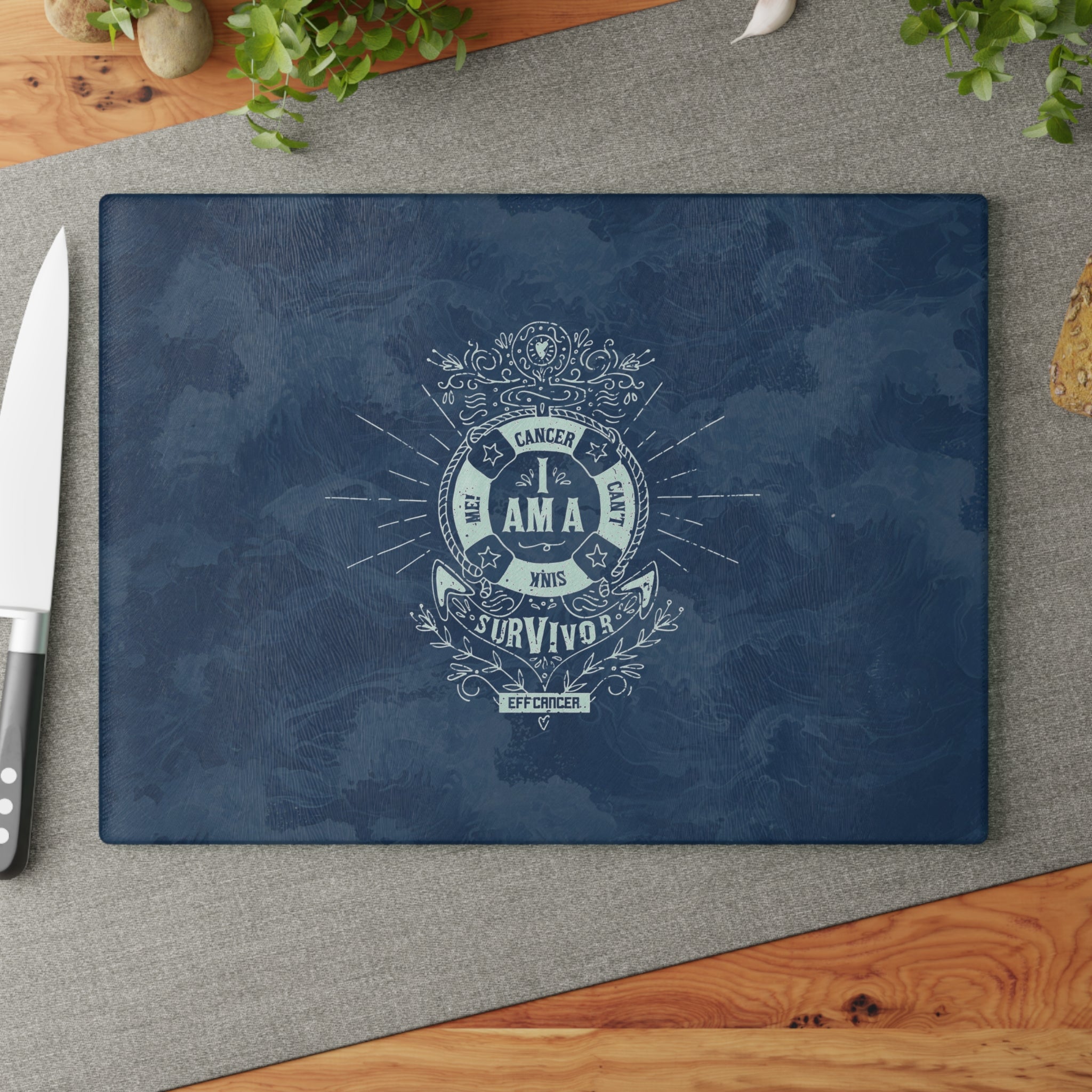 Never Sink Glass Cutting Board