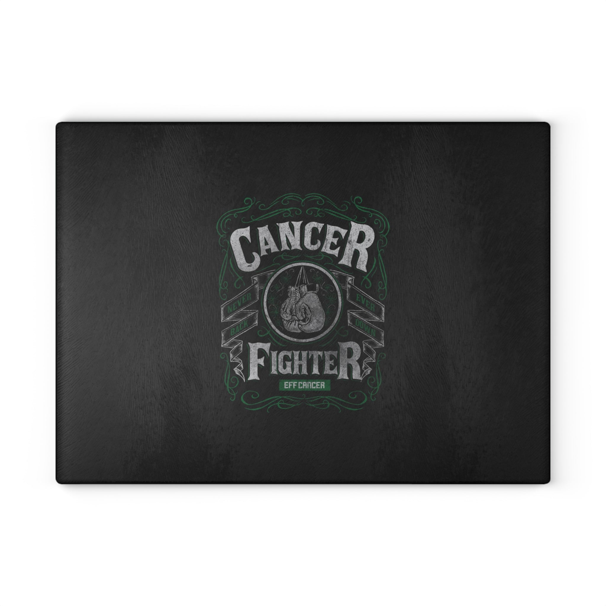 Vintage Fighter Glass Cutting Board
