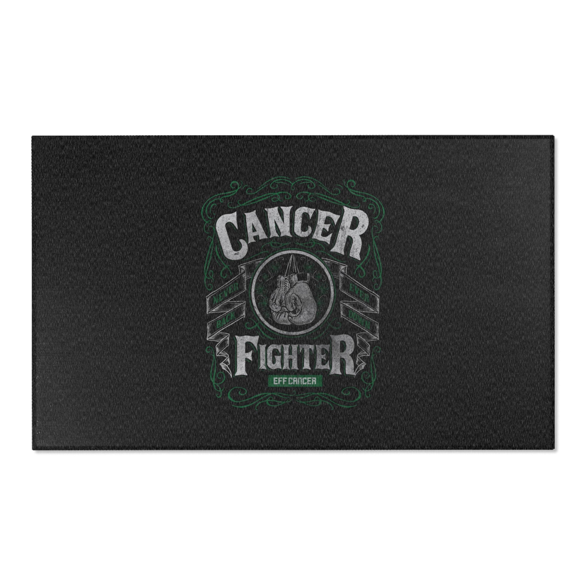 Vintage Fighter Area Rug