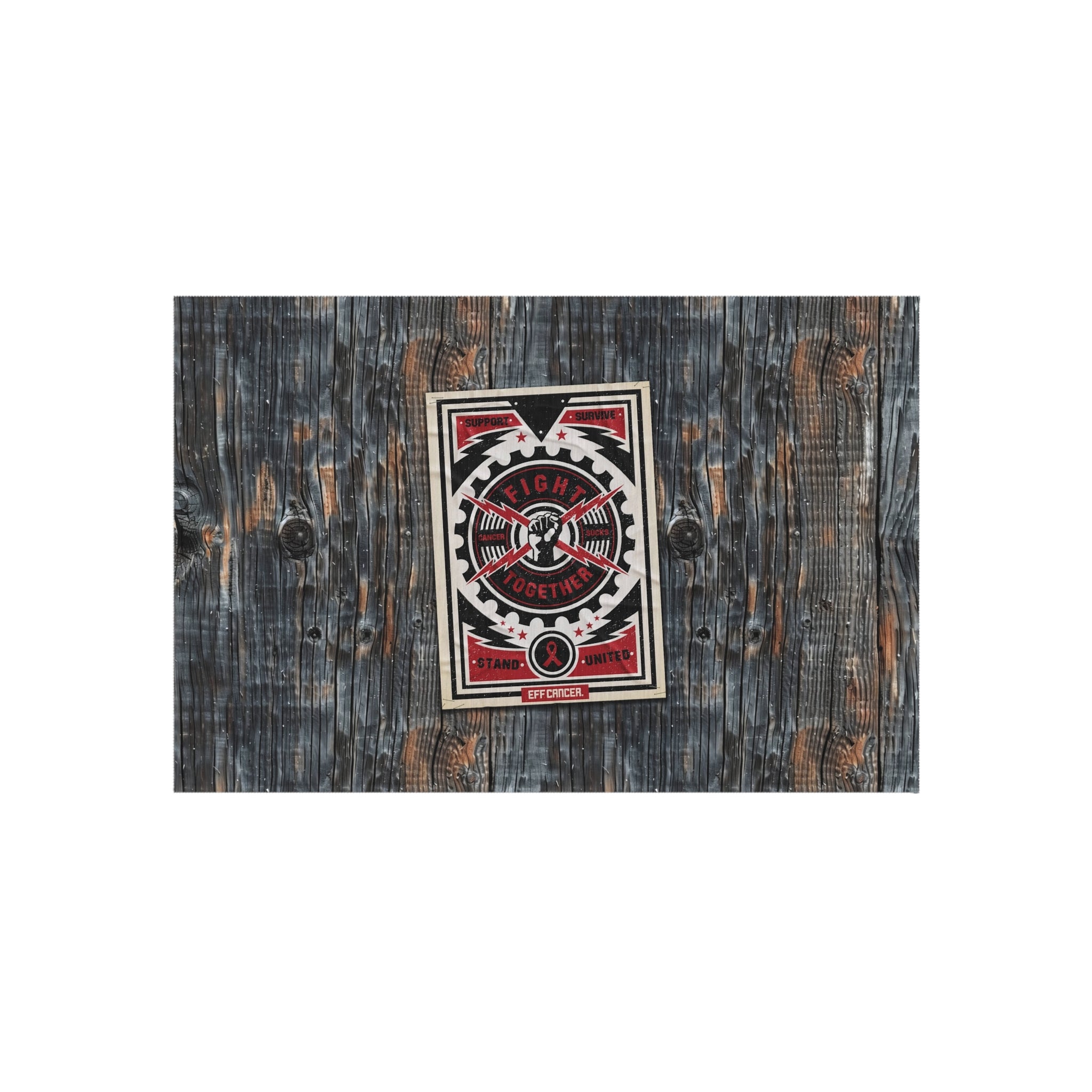 Fight Together Street Outdoor Rug