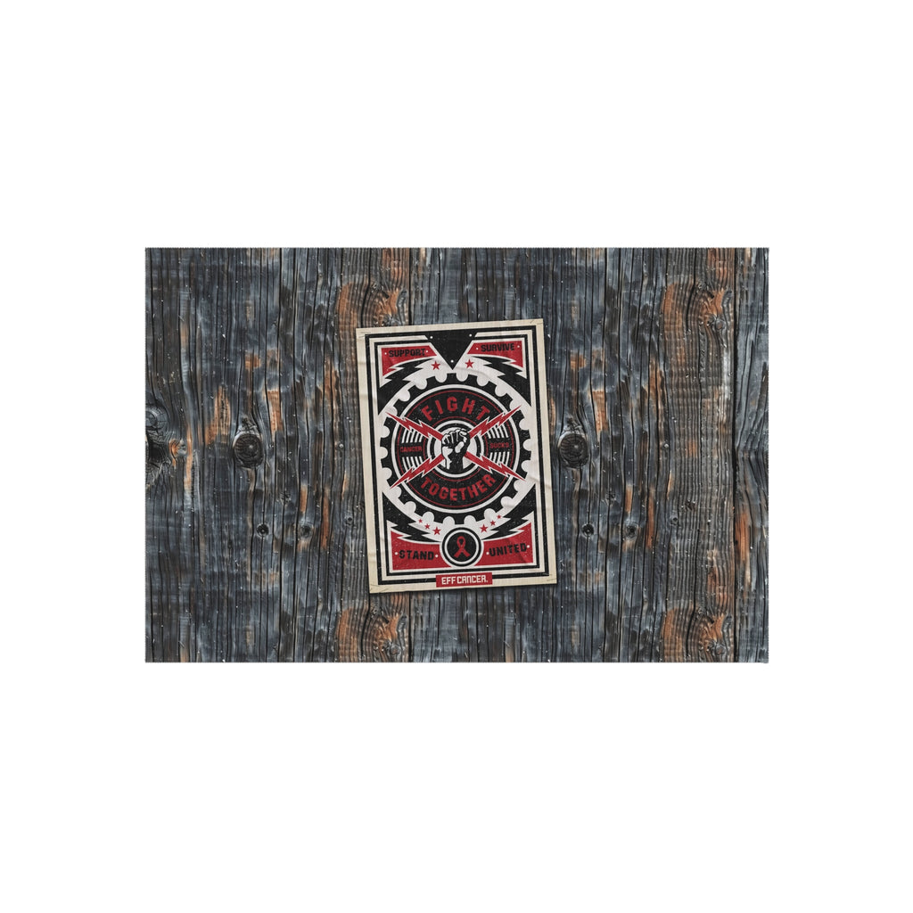 Fight Together Street Outdoor Rug