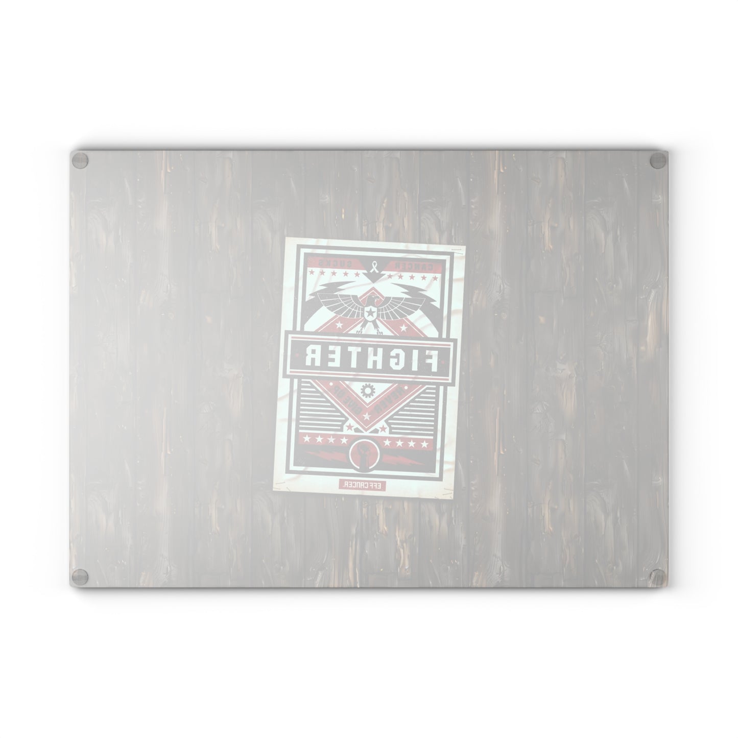 Fighter Street Glass Cutting Board