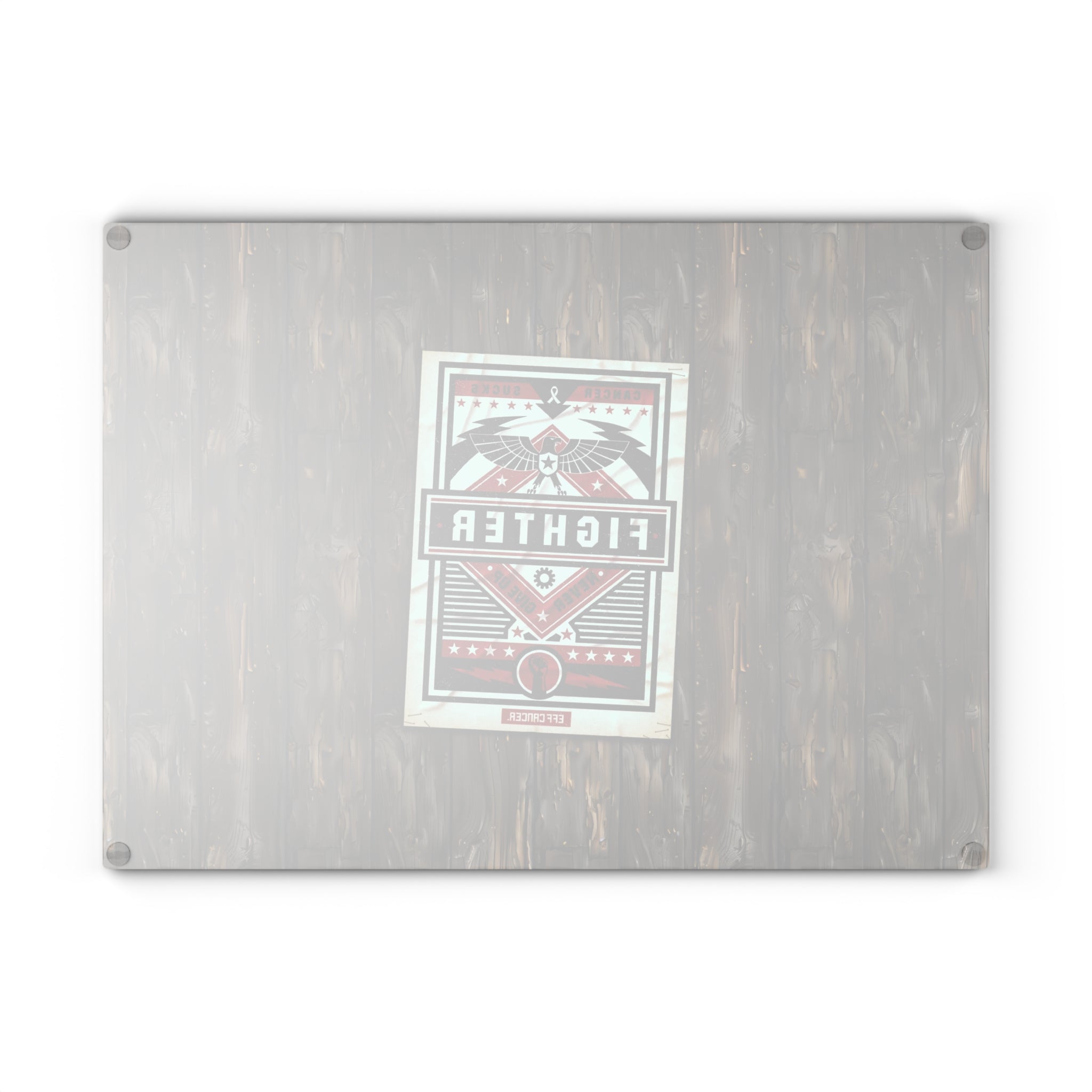 Fighter Street Glass Cutting Board