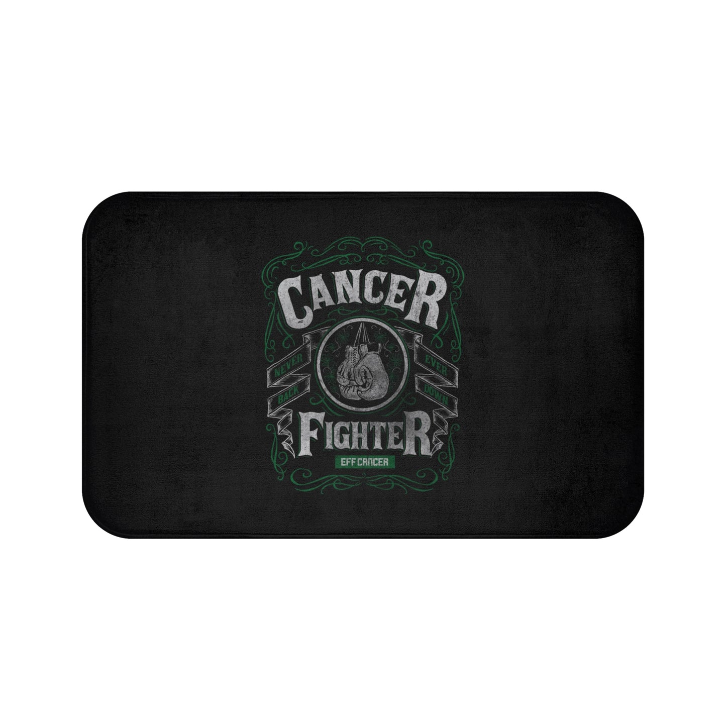 Vintage Fighter Bath Mat