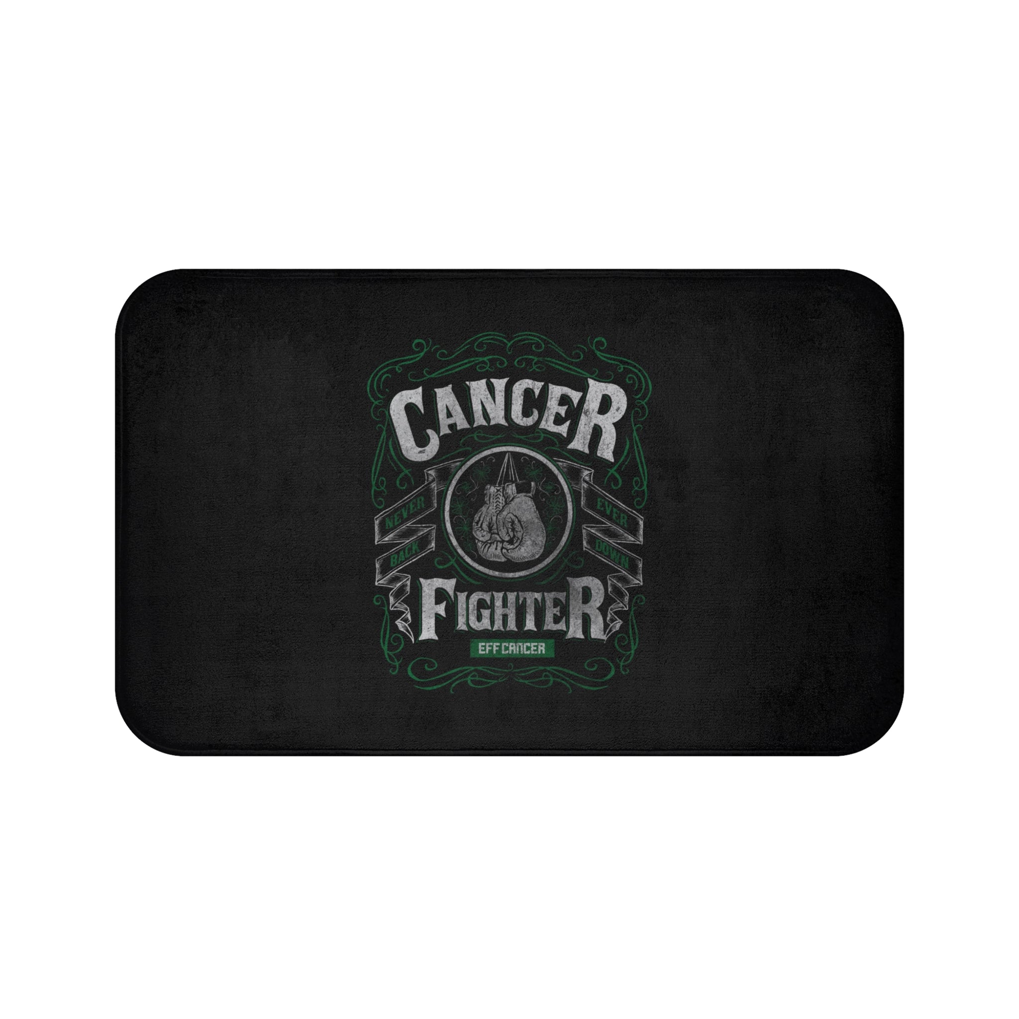 Vintage Fighter Bath Mat