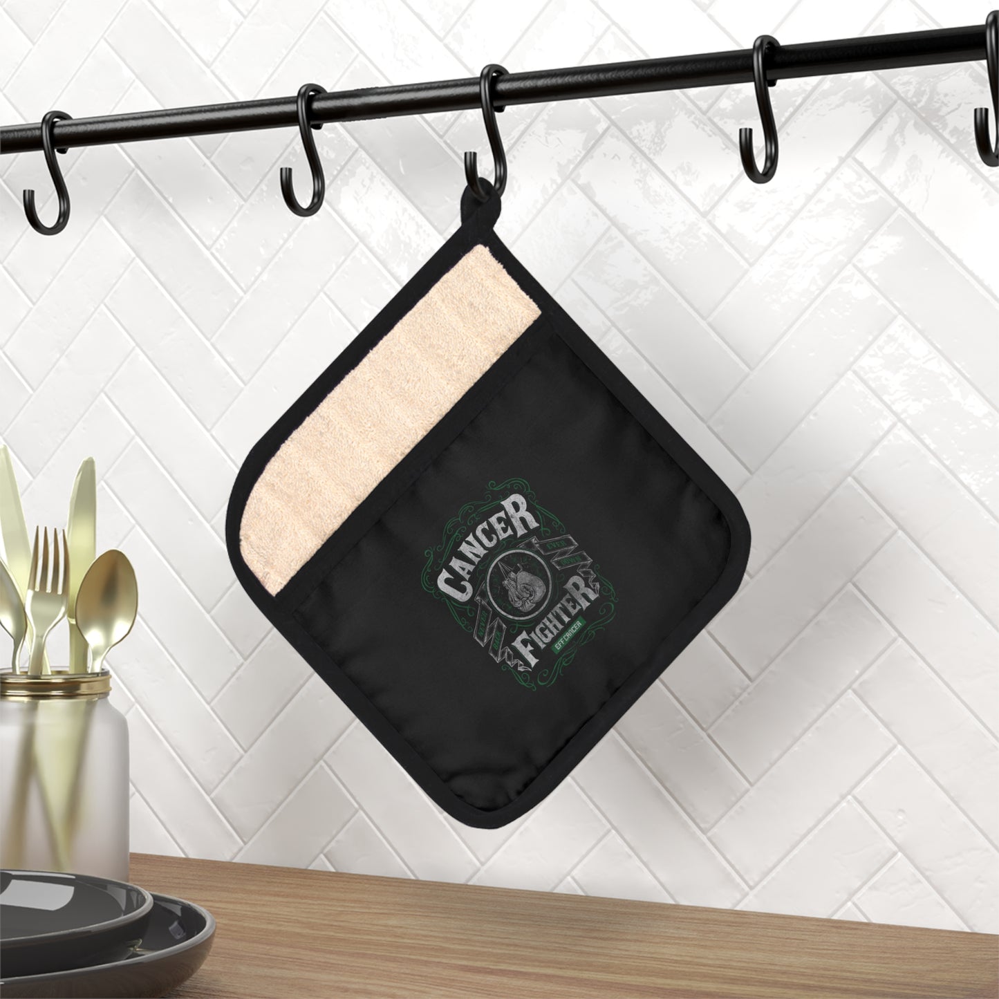 Vintage Fighter Pot Holder