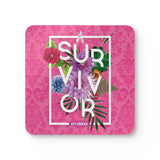 Floral Survivor Coaster Set