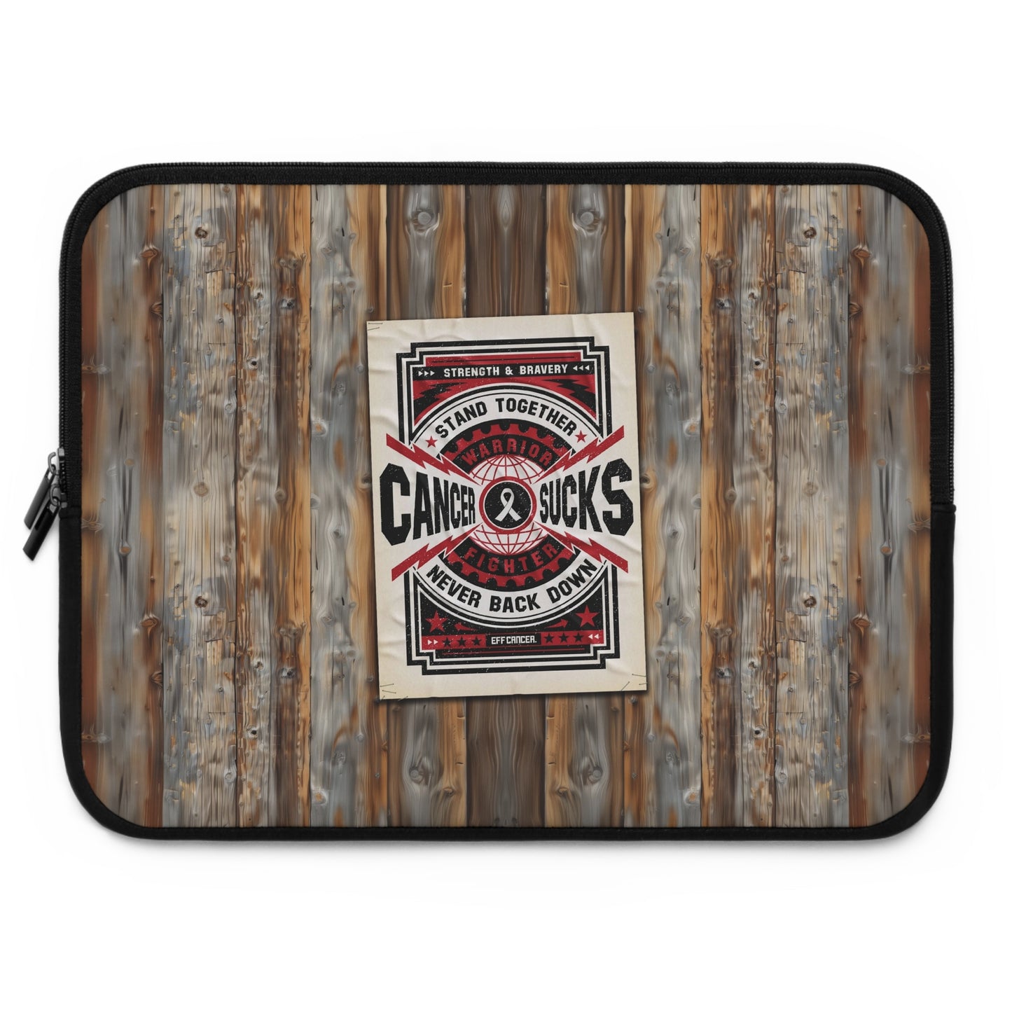 Cancer Sucks Street Laptop Sleeve