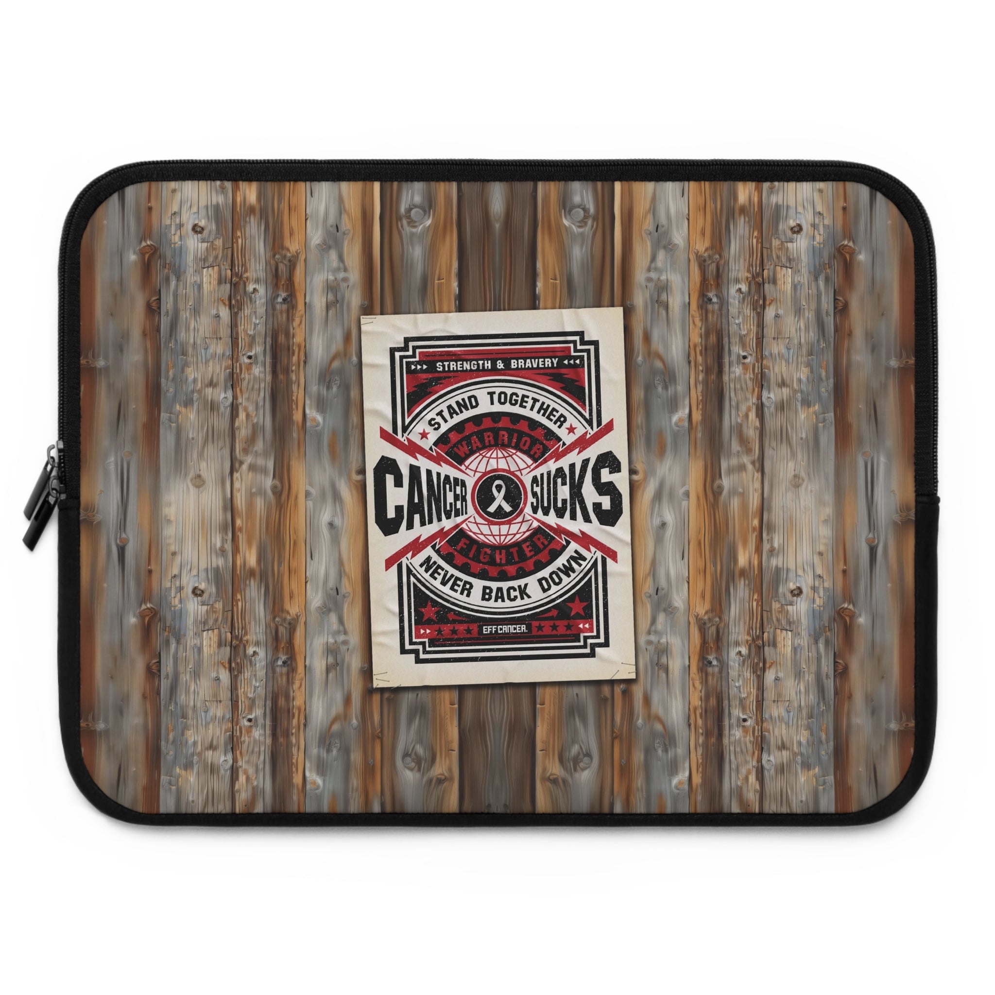 Cancer Sucks Street Laptop Sleeve