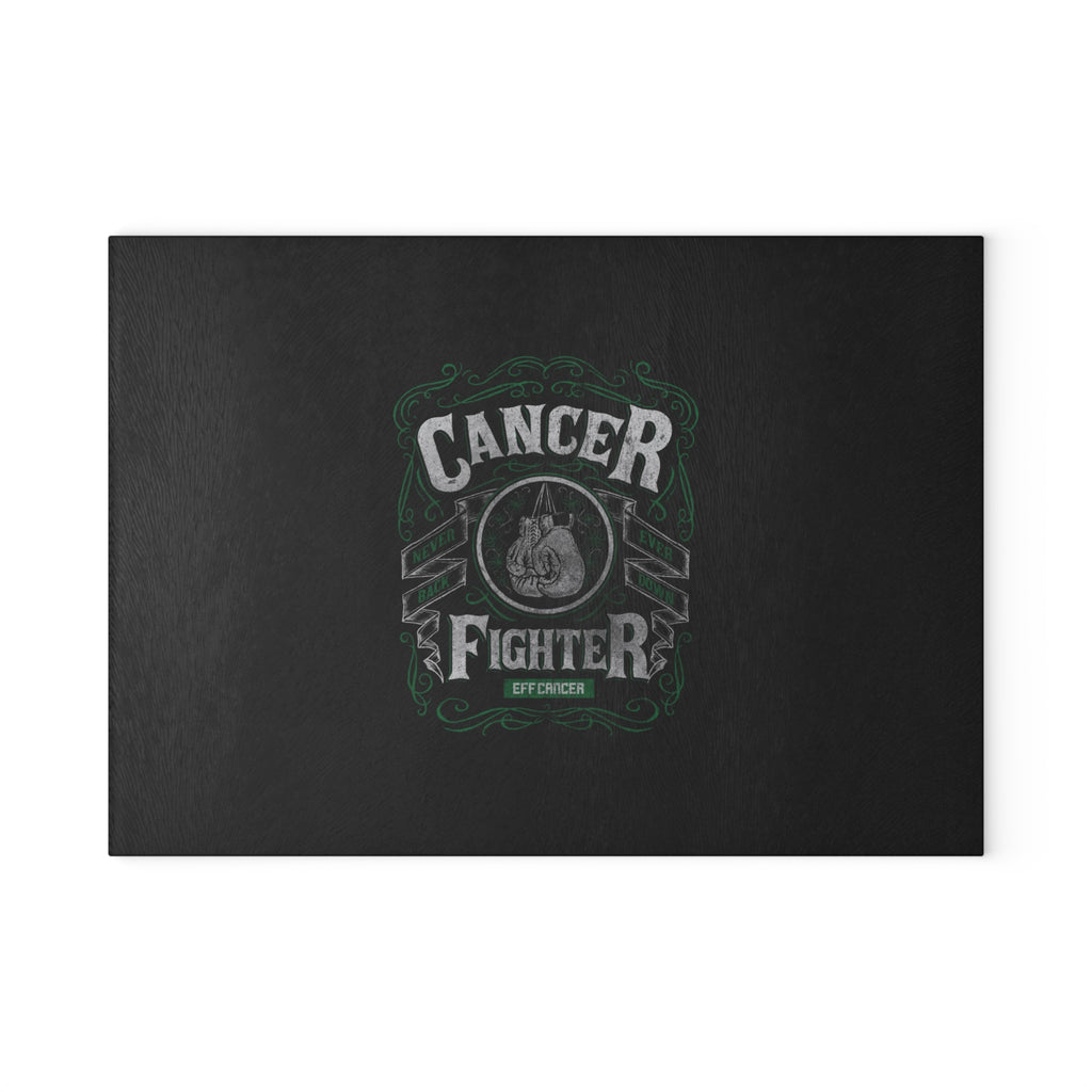 Vintage Fighter Glass Cutting Board