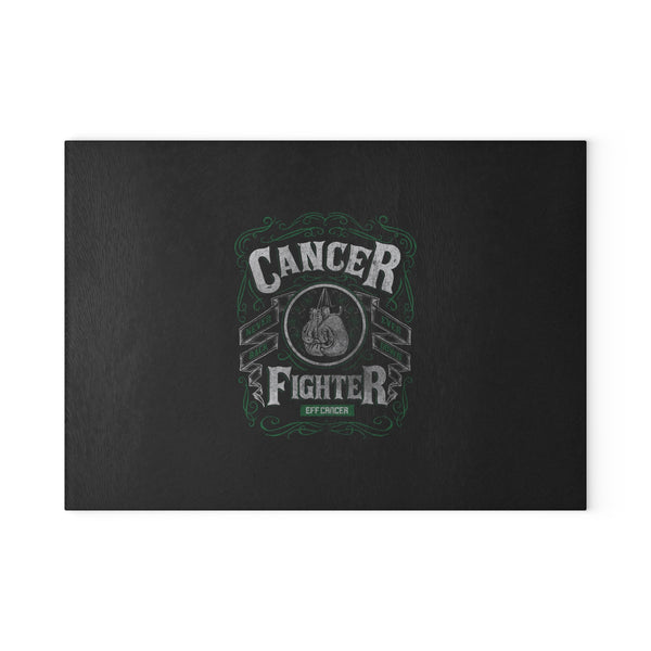 Vintage Fighter Glass Cutting Board